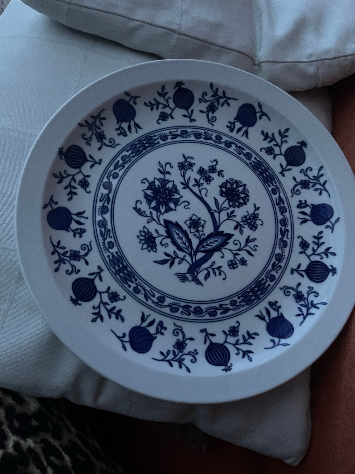 Prachtig Bavaria Schumann Arzberg 'Blauw Saks' bord, Antiek en Kunst, Ophalen