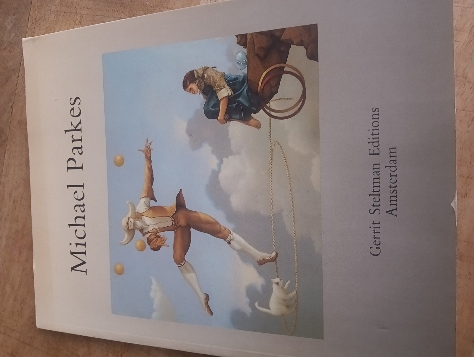 Gesigneerd kunst boek Michael Parkes, Ophalen of Verzenden, Fotografen
