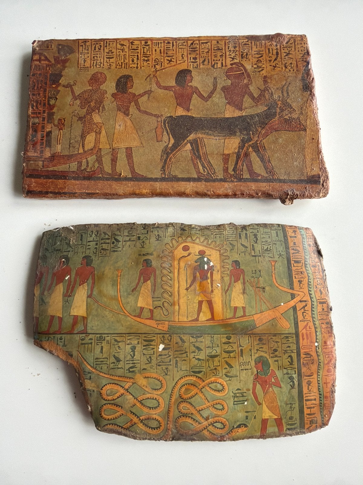 Replica Oude Egyptische Papyrus Fragmenten - Unieke Kunst, Ophalen