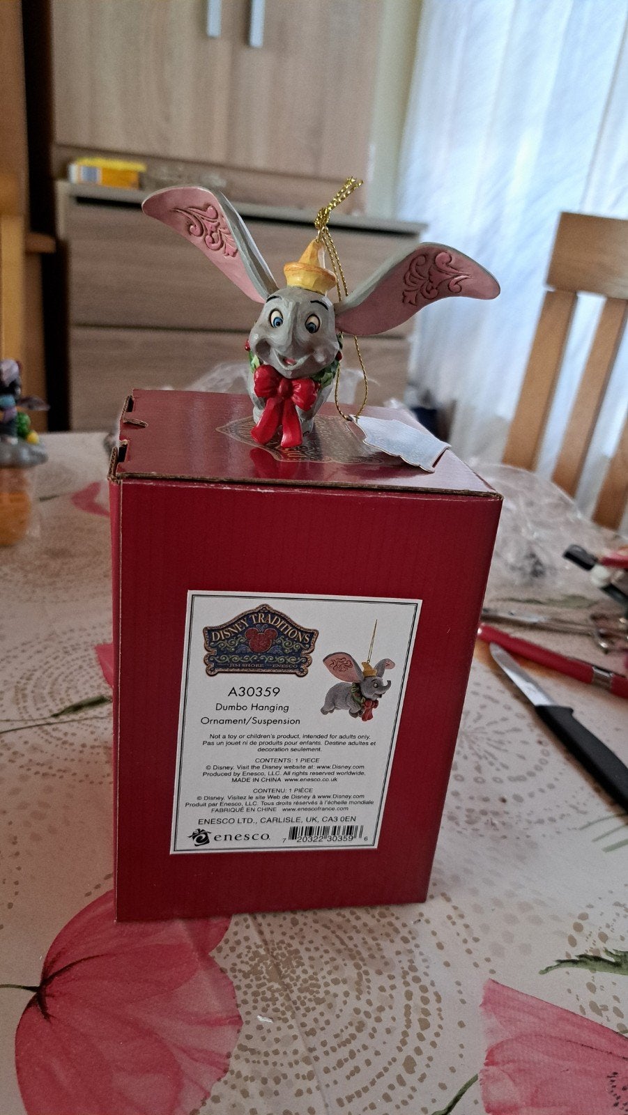 Disney Traditions Dumbo Hangend Ornament/Decoratie A30359, Ophalen