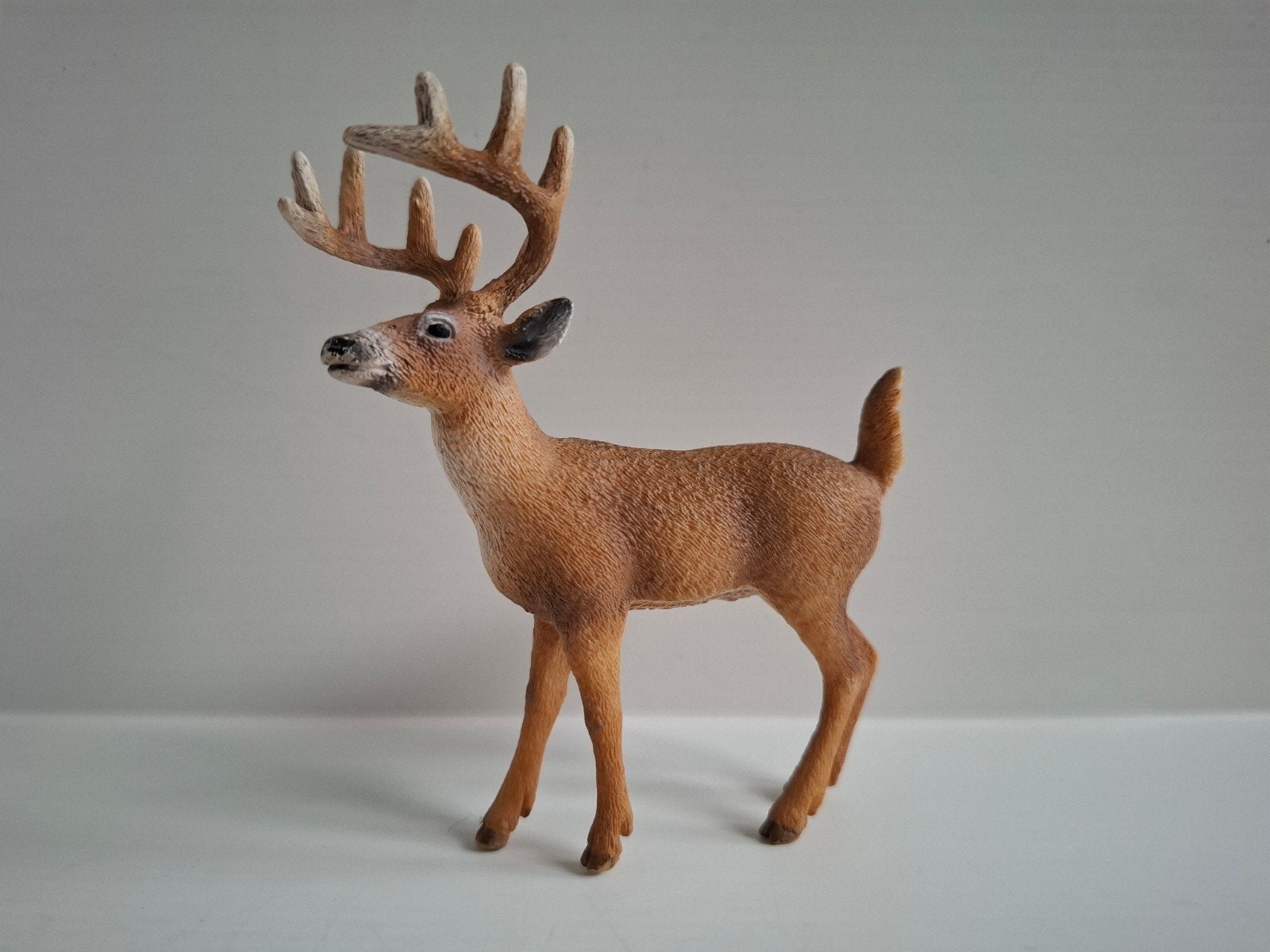 Schleich Wild Life America set 14709 Witstaart hert dier, Ophalen, Gebruikt, Hert, Beeldje of Figuurtje
