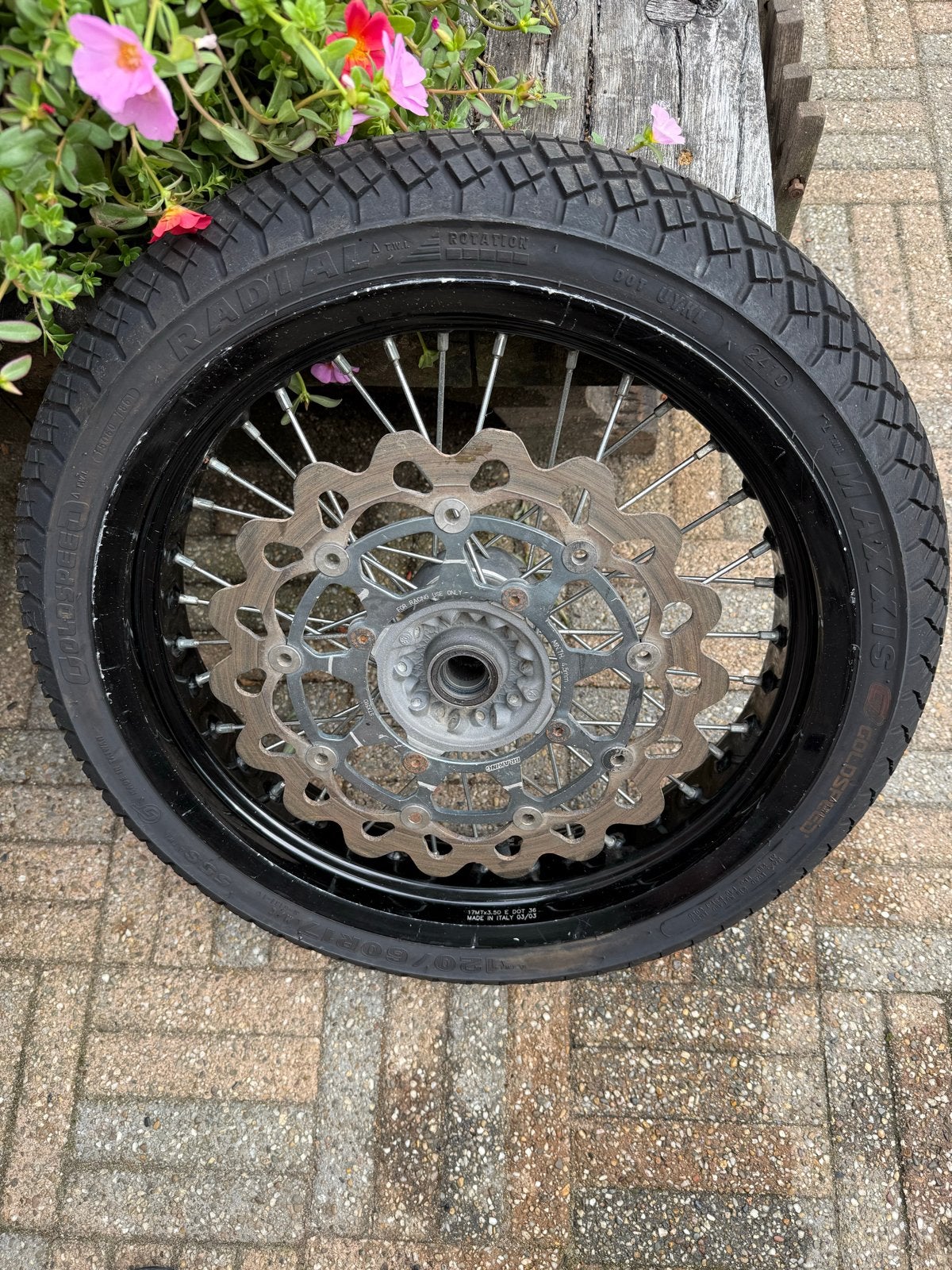 17” Supermoto wielen Husqvarna, Ophalen, Gebruikt
