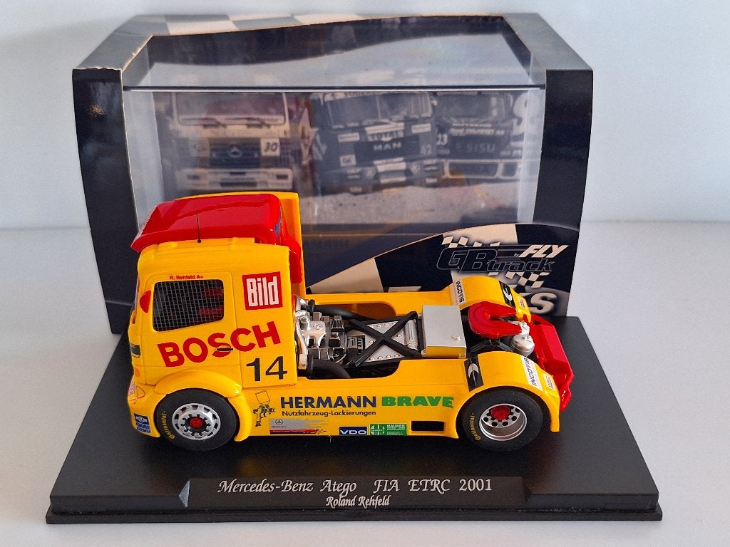 Fly Mercedes Benz Alego Fia Etrc 2001 Truck 08001, Kinderen en Baby's, Speelgoed | Racebanen, Overige merken, Racebaan, Fly, Nieuw
