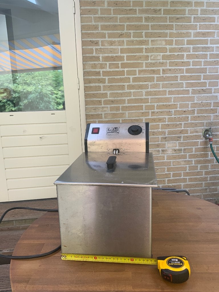 Fritel Professionele frituurpan, 4 liter of meer, Ophalen, Gebruikt, Uitneembare binnenpan