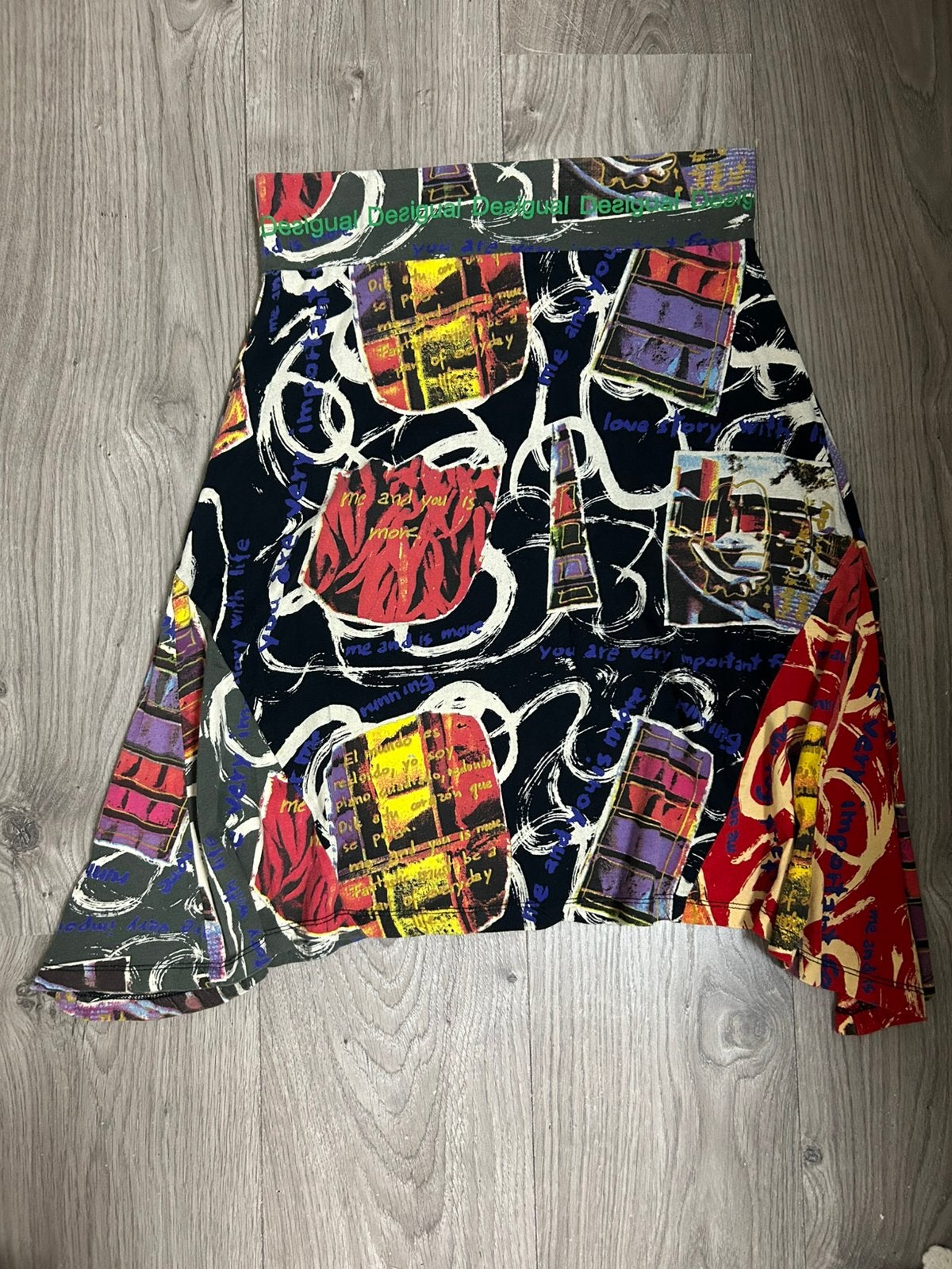Desigual rok maat M - in zeer goede staat, Kleding | Dames, Rokken, Maat 38/40 (M), Zwart, Ophalen of Verzenden, Zo goed als nieuw