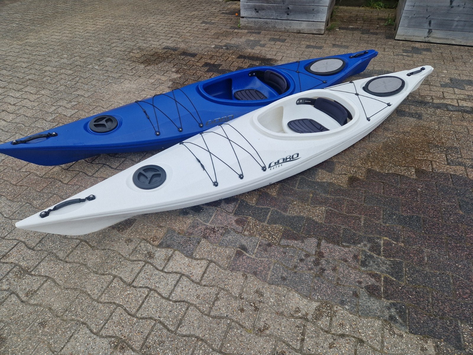 2 x Gobo Freedom Kayaks, Gebruikt, Slo, Eén persoon, Kajak