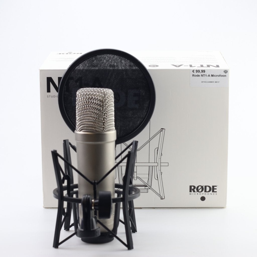 Rode NT1-A Microfoon, Muziek en Instrumenten, Microfoons, Zo goed als nieuw