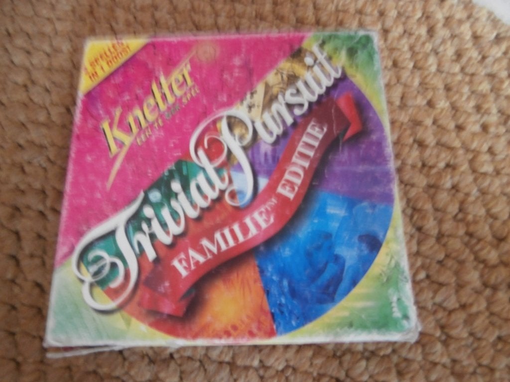 Kaartspel Triviant Knetter familie editie reisspel Hasbro, Ophalen of Verzenden, Gebruikt, Hasbro