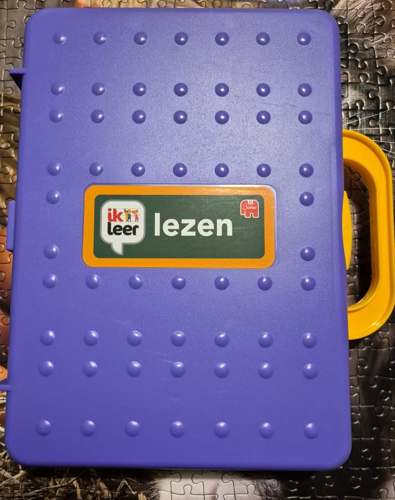 Jumbo - Ik leer lezen koffer - educatief spel, Ophalen, Zo goed als nieuw, Taal en Lezen