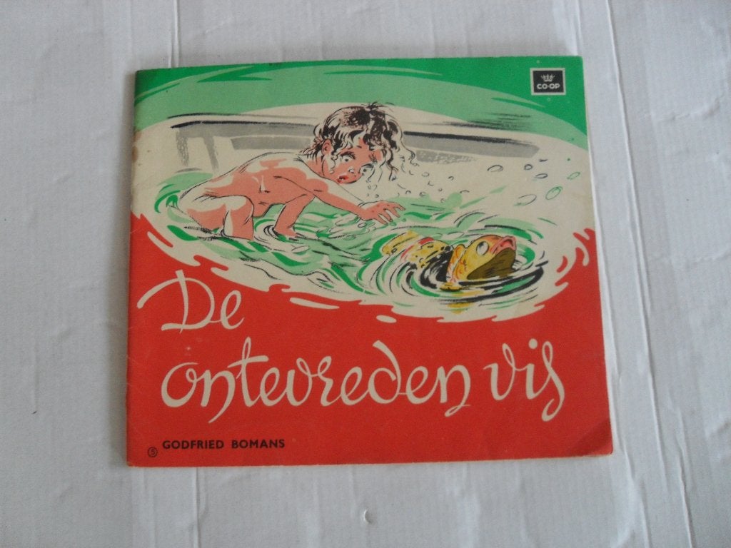 de ontevreden vis - godfried bomans, Boeken, Ophalen of Verzenden, Gelezen, Fictie algemeen