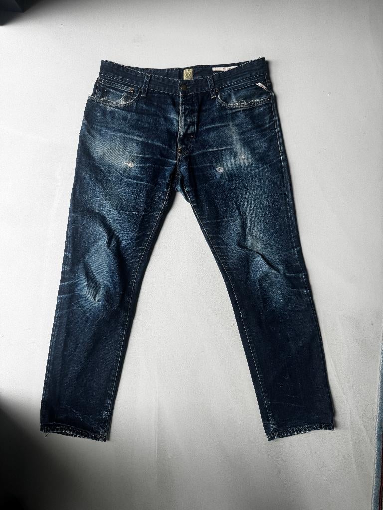 red seal selvedge jeans, Kleding | Heren, Spijkerbroeken en Jeans, Red seal, W33 - W34 (confectie 48/50), Gedragen, Verzenden