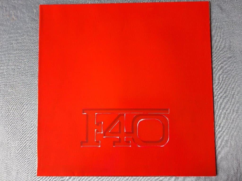 Brochure FERRARI F40 N.479/87, Boeken, Verzenden, Zo goed als nieuw, Ferrari