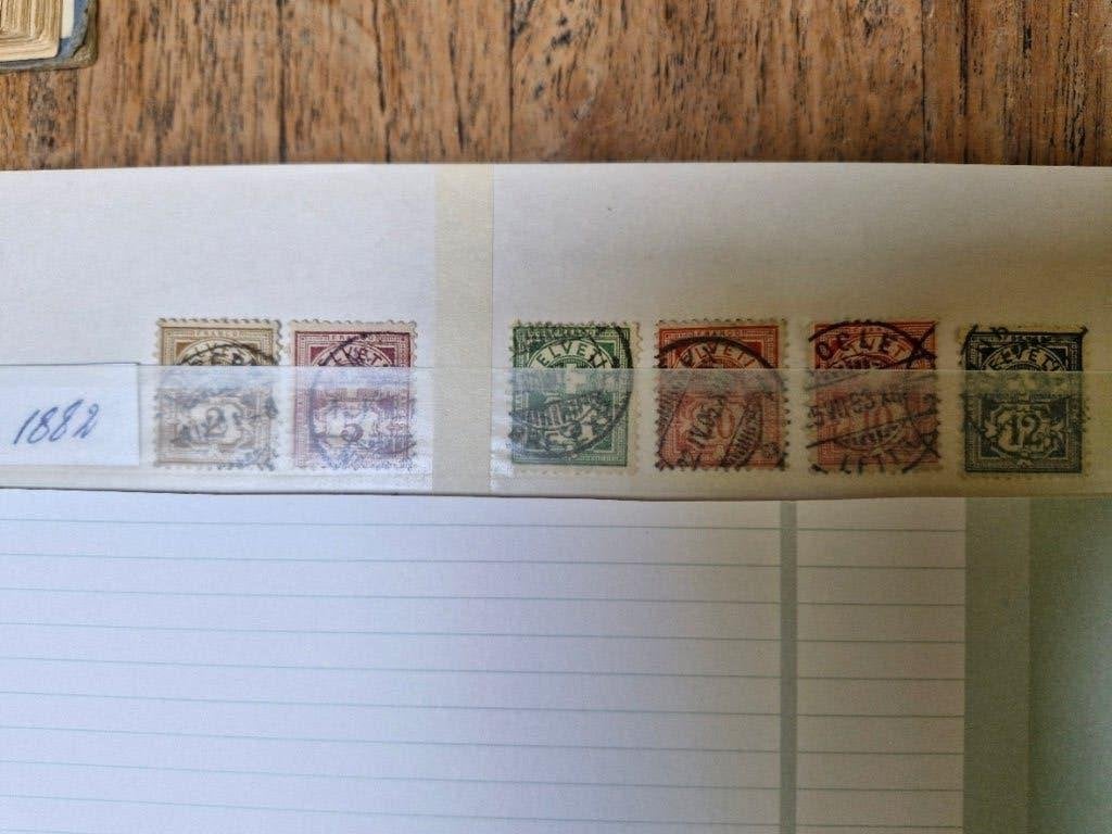 ZWITSERLAND, Postzegels en Munten, Ophalen of Verzenden, Gestempeld