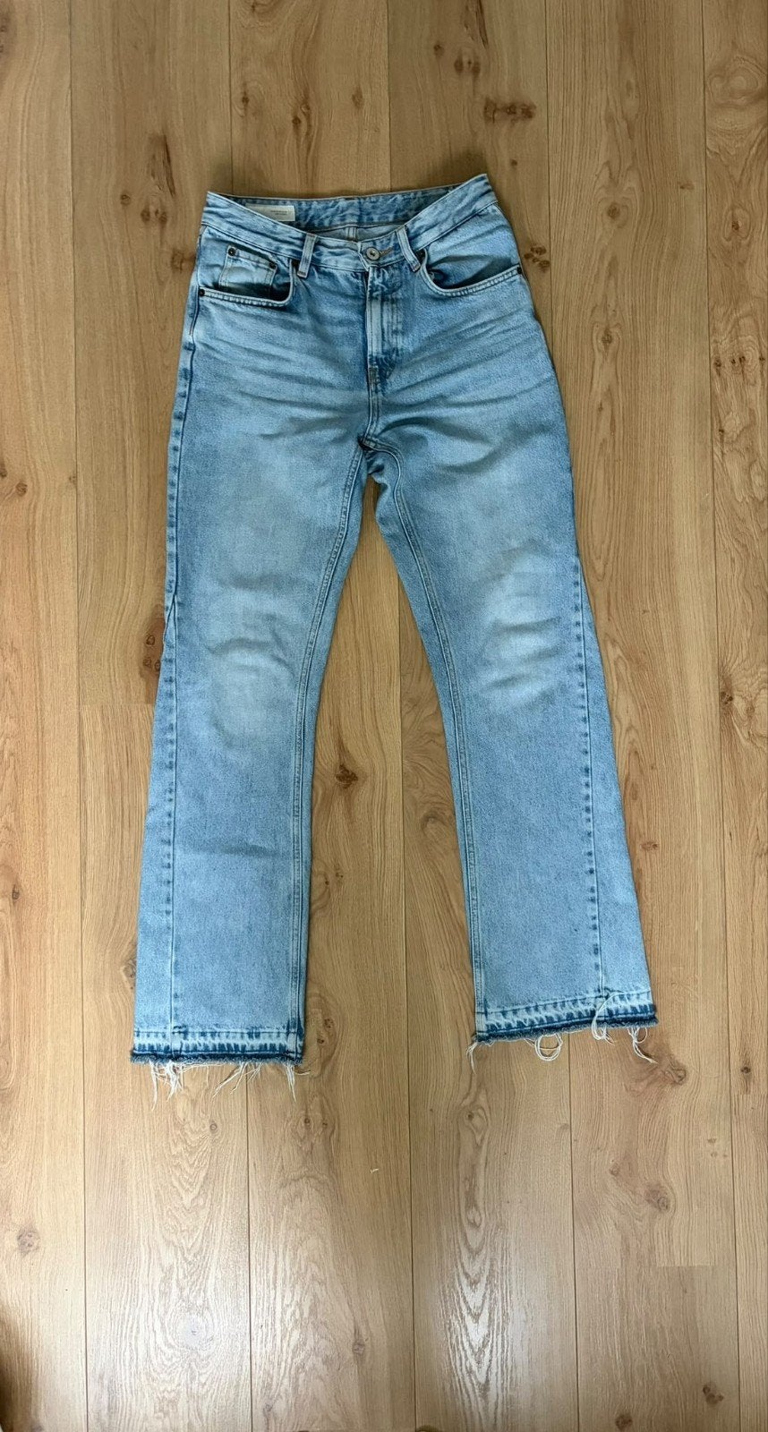 ZGAN: Zara Flare Jeans Heren - Maat 38, Zara, Overige jeansmaten, Zo goed als nieuw, Verzenden