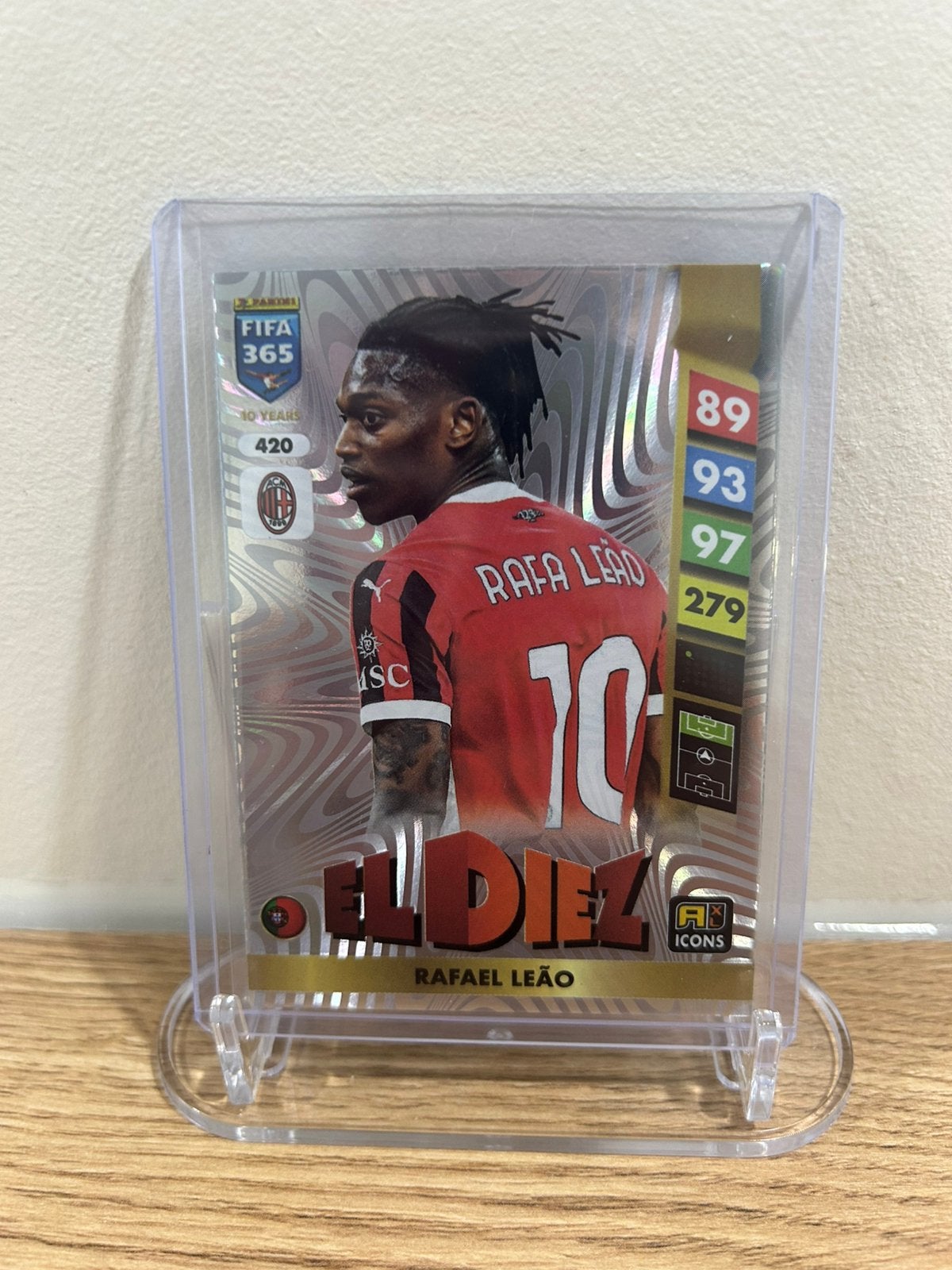 Panini FIFA 365 2025 - Rafael Leão - El Diez - (#420), Ophalen of Verzenden, Nieuw, Plaatje