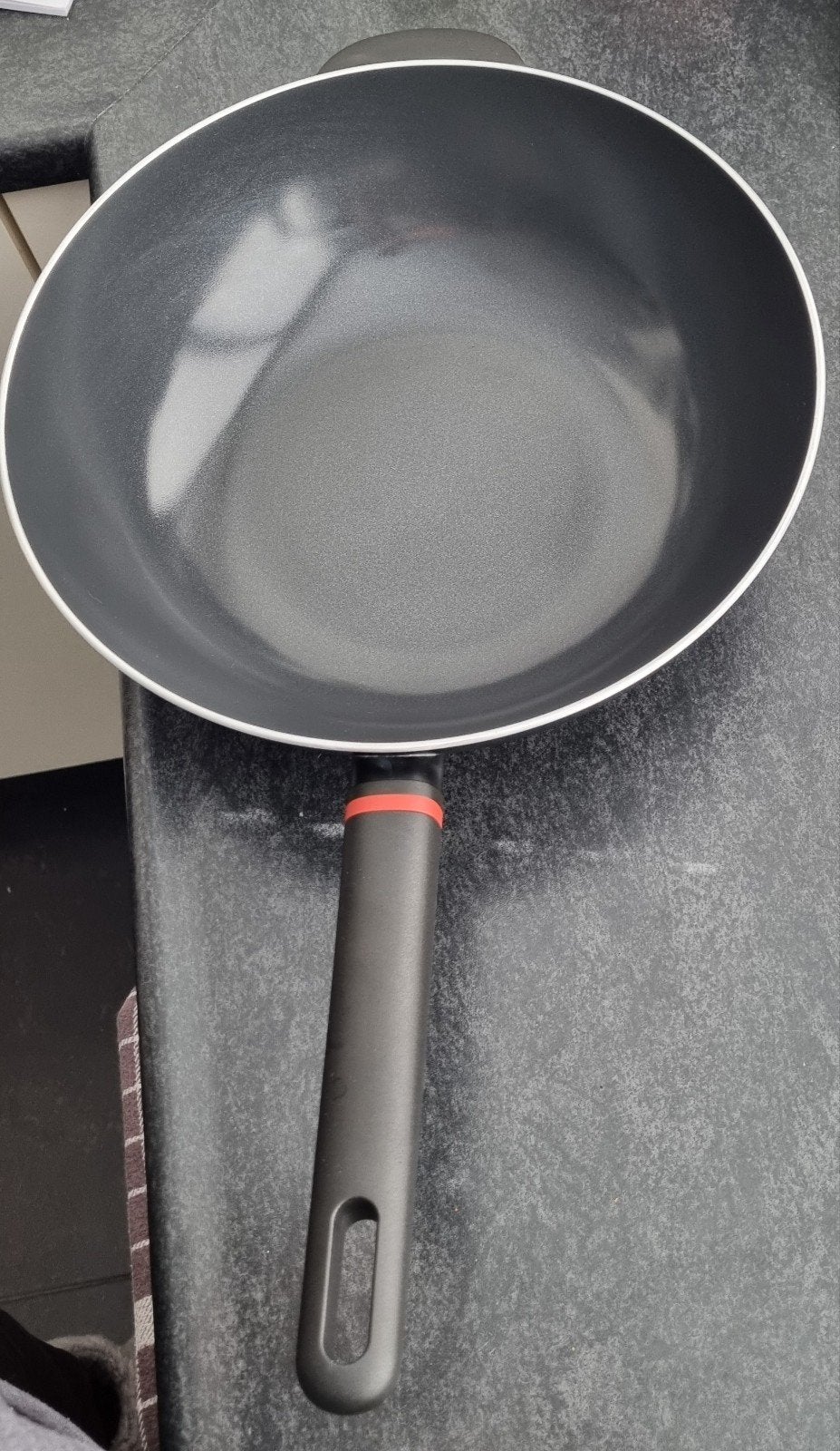 Nieuwe Wokpan Antiaanbaklaag 32 cm, Ophalen of Verzenden, Nieuw, Wok