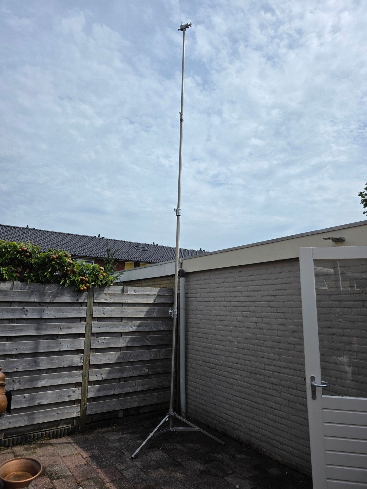 Bresser Profi BR-C6M Heavy Duty Lampstatief met Wielen, 175 cm of meer, Inklapbaar, Gebruikt, Overige merken