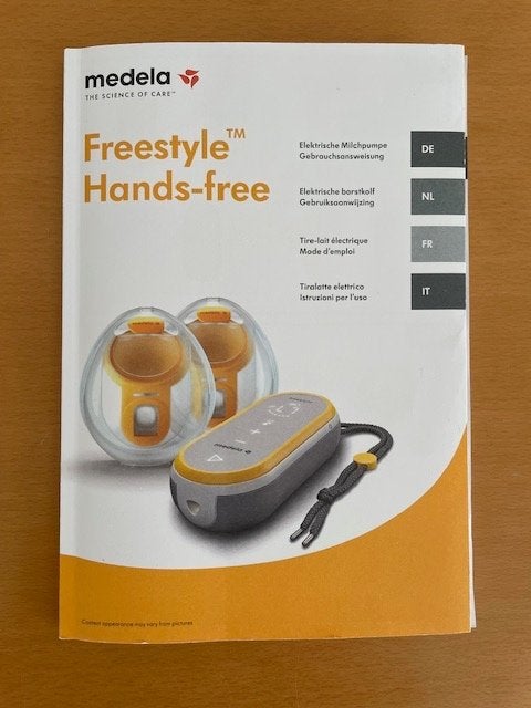 Gebruiksaanwijzing Medela Elektrische Borstkolf, Ophalen of Verzenden, Zo goed als nieuw