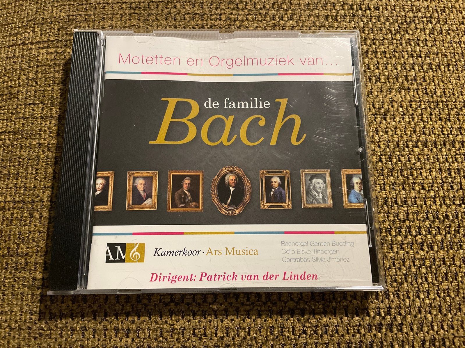 CD: De Familie Bach - Motetten en Orgelmuziek, Ophalen of Verzenden, Zo goed als nieuw, Inclusief boekje, Barok