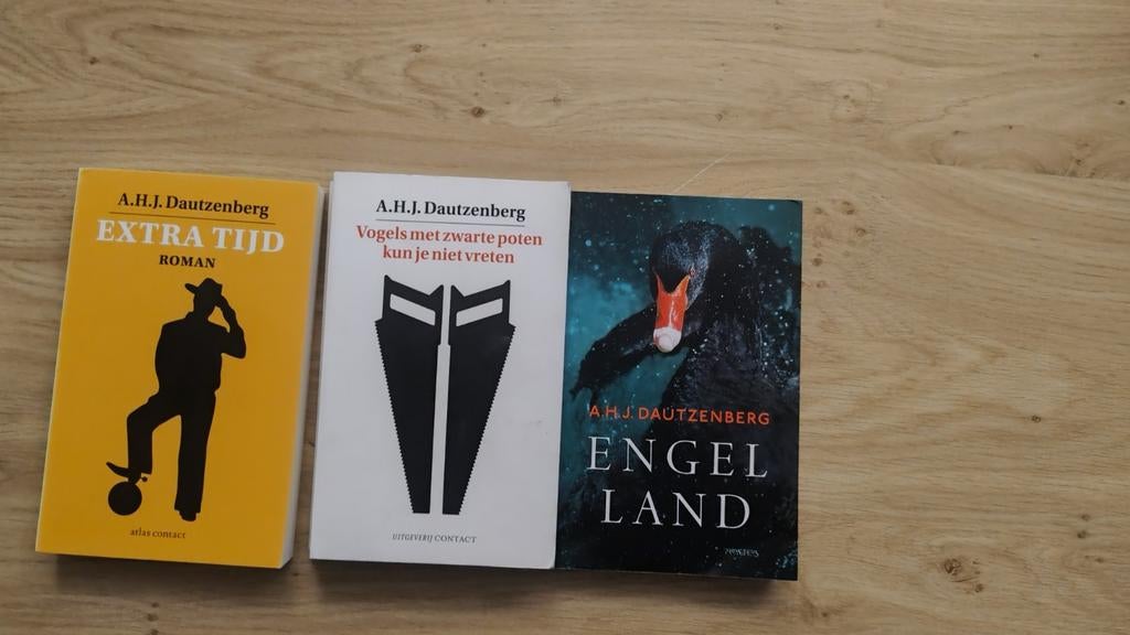 A.H.J. Dautzenberg Boeken: Extra Tijd, Vogels, Engelland, Ophalen of Verzenden, Gelezen, A.H.J. Dautzenberg, Nederland
