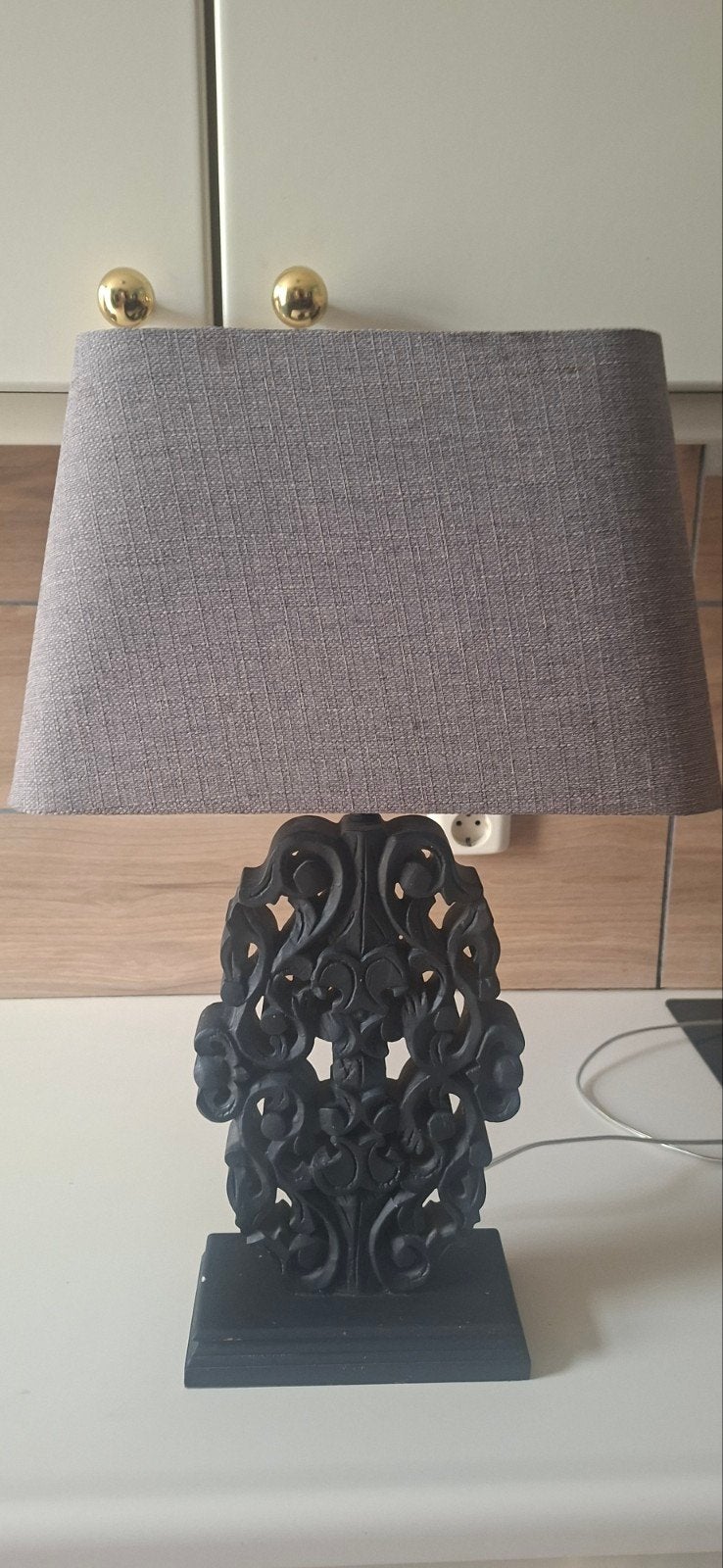 tafellamp totale hoogte 57 cm, Huis en Inrichting, Ophalen