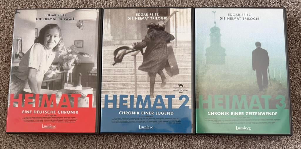 HEIMAT seizoen 1, 2, 3 - DVD - Nederlandse uitgaves, Cd's en Dvd's, Alle leeftijden, Verzenden, Zo goed als nieuw