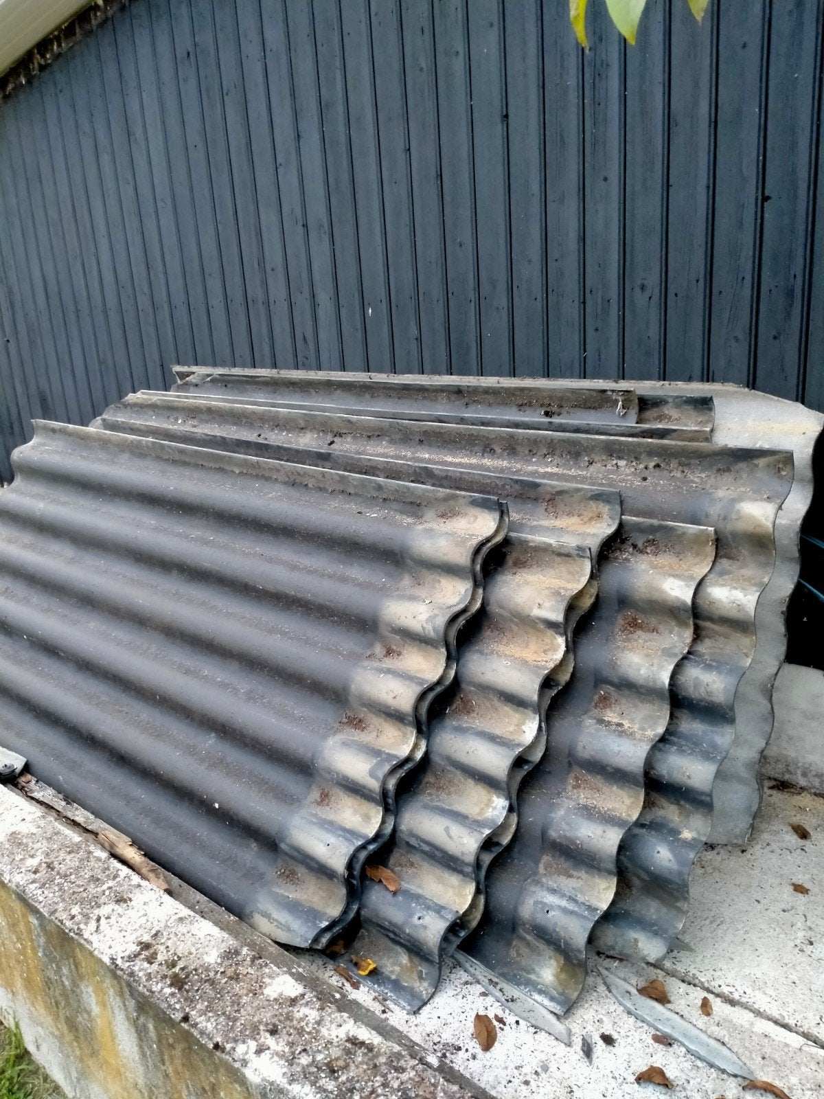 cementgebonden golfplaten ongeveer 1.5 m/st., Ophalen, Gebruikt, 15 m² of meer, Golfplaat