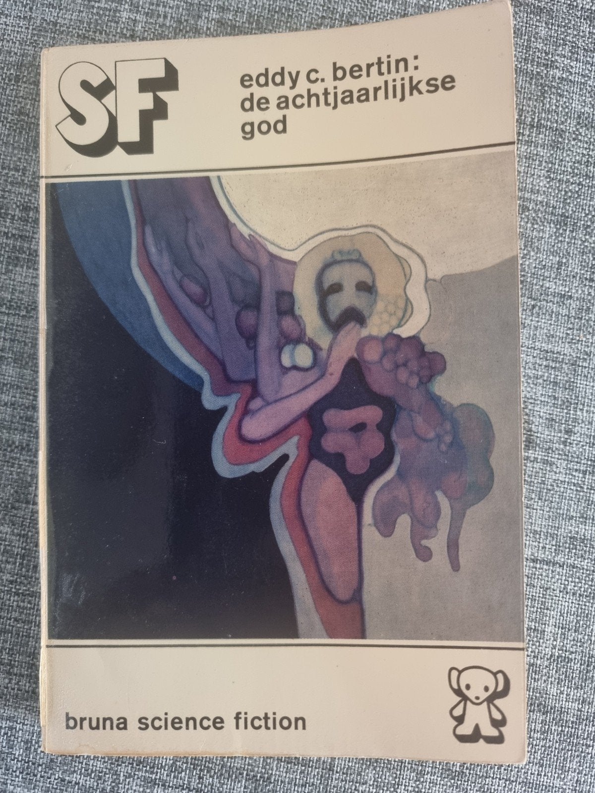SF Eddy C. Bertin: De Achtjaarlijkse God, Boeken, Ophalen of Verzenden, Gelezen, Eddy C. Bertin