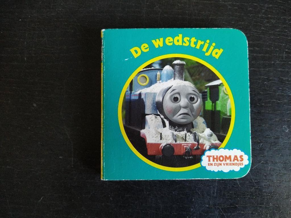 Klein kartonnen boekje thomas de trein - de wedstrijd, Boeken, Ophalen of Verzenden, Gelezen, 2 tot 3 jaar