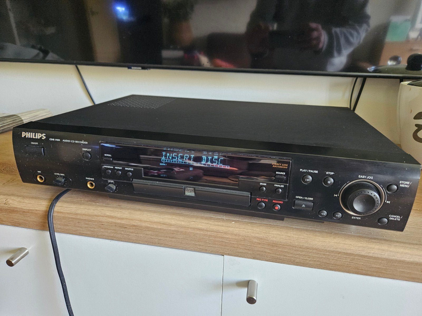 Mooie Philips Cd speler  Cdr-950, Ophalen of Verzenden, Gebruikt