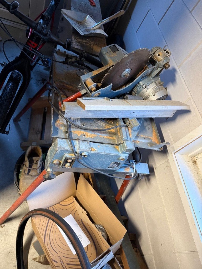 Elu zaagmachine, Doe-het-zelf en Verbouw, Gereedschap | Zaagmachines, Ophalen, Gebruikt, Afkortzaag, Elu