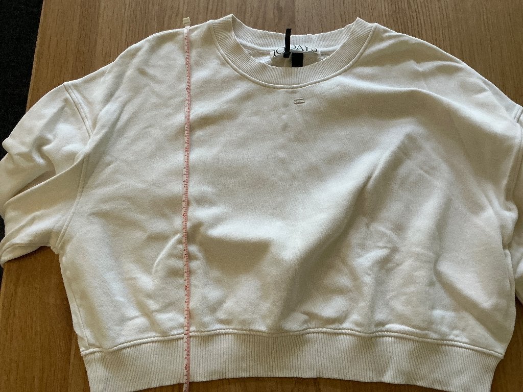 10DAYS cropped Sweater Crème Maat XL, Ophalen of Verzenden, Zo goed als nieuw, Maat 46/48 (XL) of groter, Beige