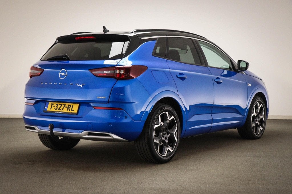 Opel Grandland 1.6 Turbo Plug-In Hybrid Level 3 | SOH 97% |, Automatische klimaatregeling, 4 cilinders, Met garantie (alle), Blauw
