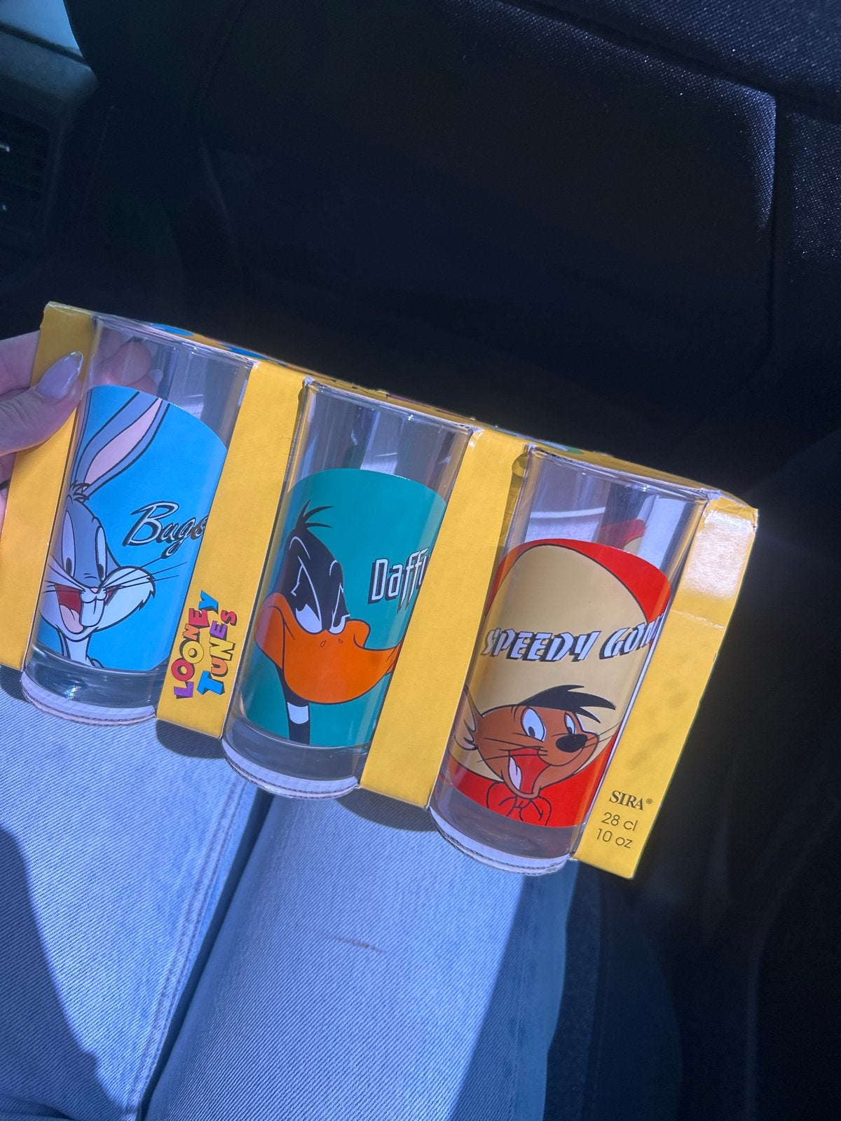 Looney Tunes Glazen Set - Collectorsitem 1993/1994, Verzamelen, Diddl, Nieuw, Ophalen of Verzenden, Servies, Verschillende figuren