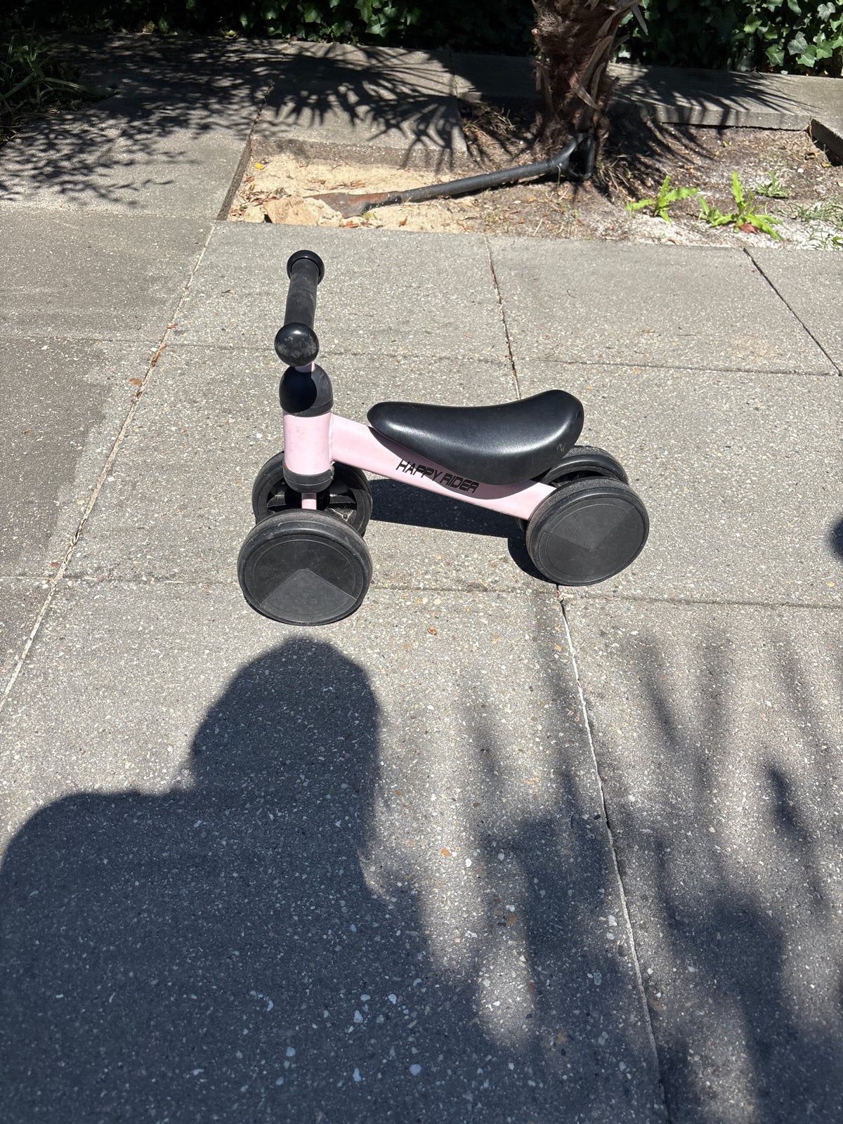Happy Rider loopfietsje roze, Ophalen, Gebruikt, Loopfiets