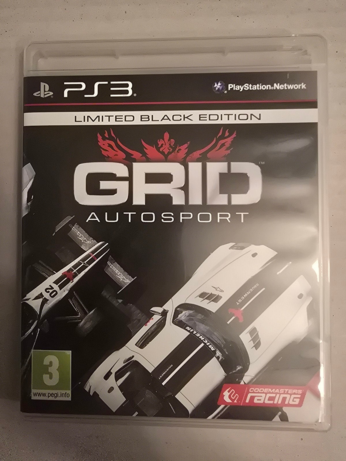 GRID Autosport Limited Black Edition PS3, Online, 1 speler, Racen en Vliegen, Ophalen of Verzenden