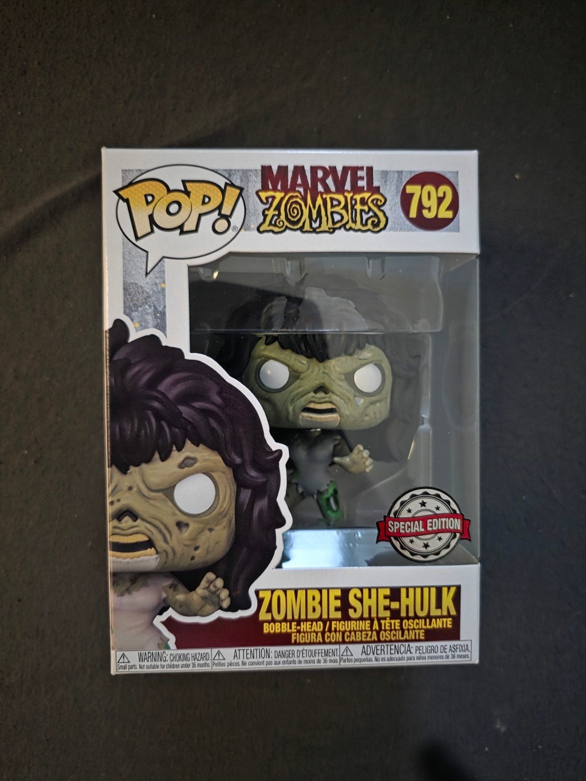 Funko Pop!  Zombie She-Hulk #792 Special Editio, Verzamelen, Poppetjes en Figuurtjes, Ophalen of Verzenden, Nieuw