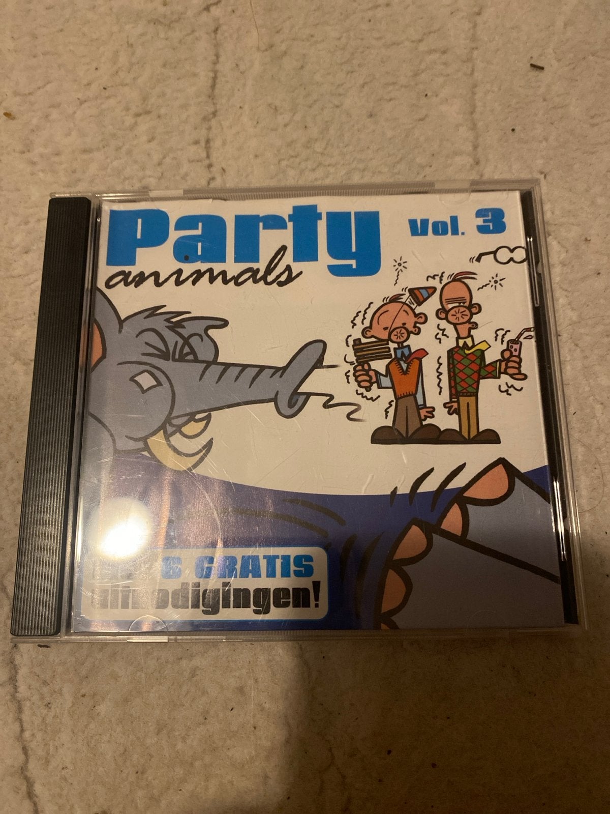 Party Animals Vol. 3 CD - Leuke kinderliedjes, Gebruikt, Ophalen of Verzenden, Verzamelalbum, Muziek