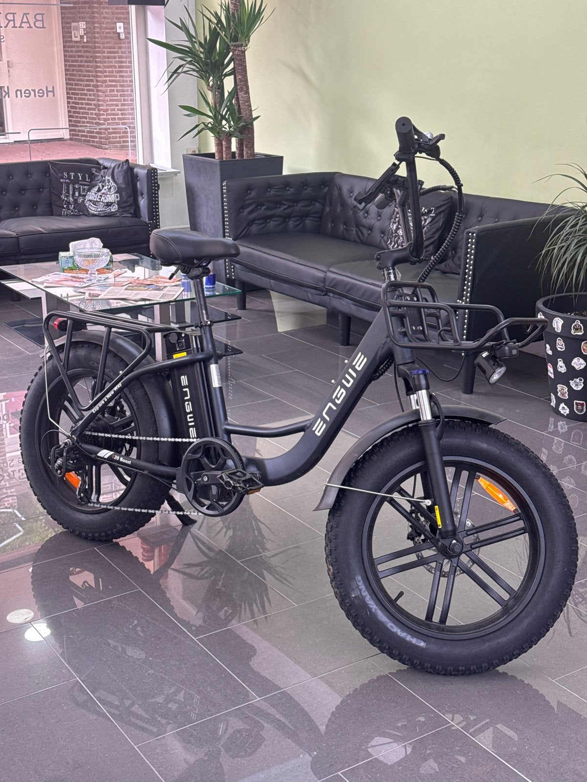 Engwe Fatbike Zo Goed Als Nieuw, Zo goed als nieuw, 51 tot 55 cm, 50 km per accu of meer, Ophalen