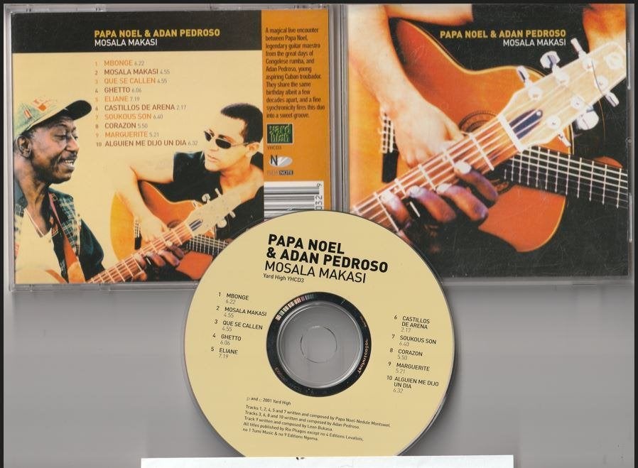 Papa Noel & Adan Pedroso - Mosala Makasi, Cd's en Dvd's, Ophalen of Verzenden, Zo goed als nieuw