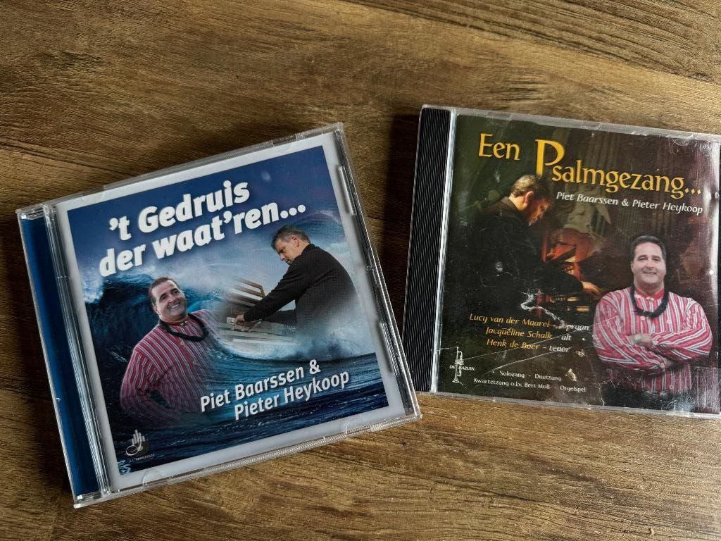 Twee CD's Pieter Heykoop (orgel) & Piet Baarssen (zang), Ophalen of Verzenden, Zo goed als nieuw, Gospel