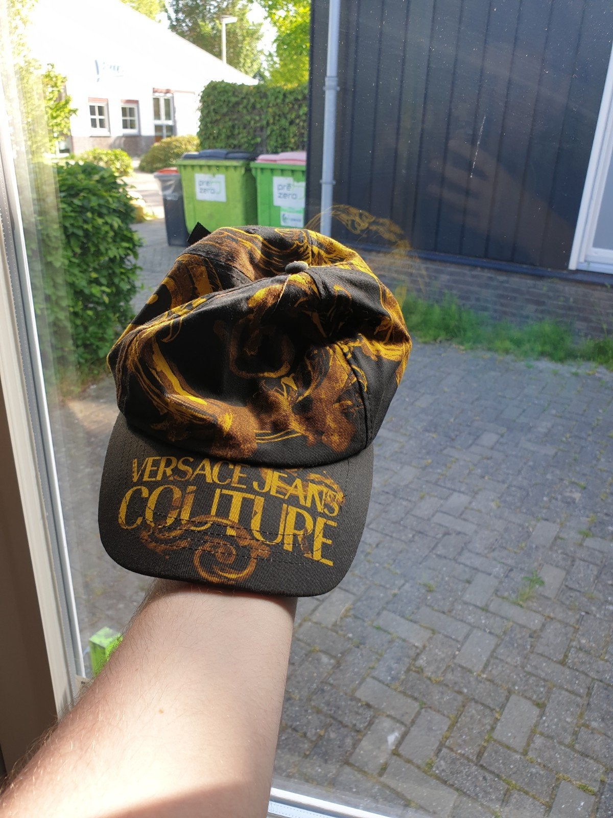 Versace Jeans Couture Pet - Zwart/Goud, Ophalen, One size fits all, Versace Jeans Couture, Pet