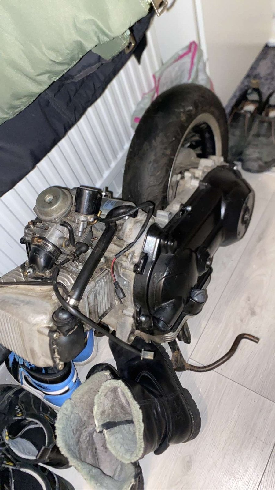 125cc leader blok tekoop/ teruil, Ophalen, Zo goed als nieuw, Blok