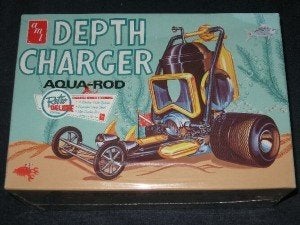 Bouwdoos Dept Charger Aqua Rod SHow Car AMT, Overige merken, Auto, Groter dan 1:32, Nieuw