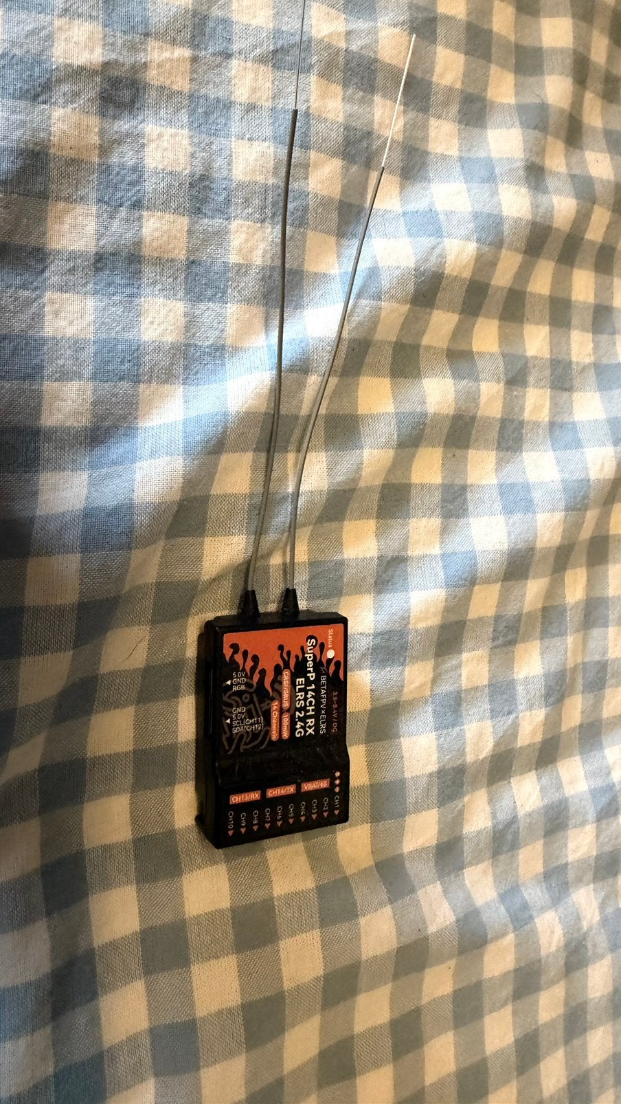 BetaFPV SuperP ELRS 14ch receiver, Ophalen of Verzenden, Zo goed als nieuw
