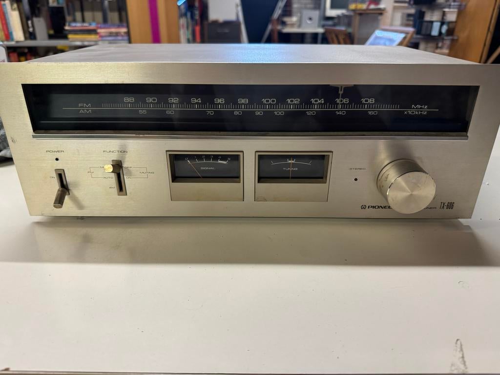 Pioneer TX-606 Stereo Tuner - Vintage Hifi, Audio, Tv en Foto, Tuners, Gebruikt, ., Ophalen of Verzenden, .