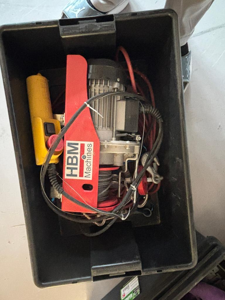 HBM Machines Elektrische Lier/Takel PA 400D, Ophalen, Zo goed als nieuw, Elektrisch
