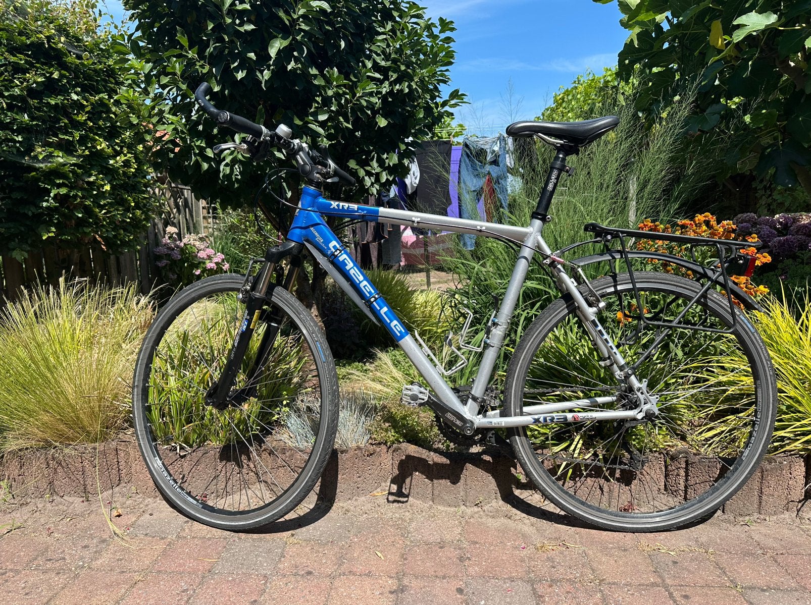Crosshybride, Ophalen, 28 inch, Gebruikt, Vering