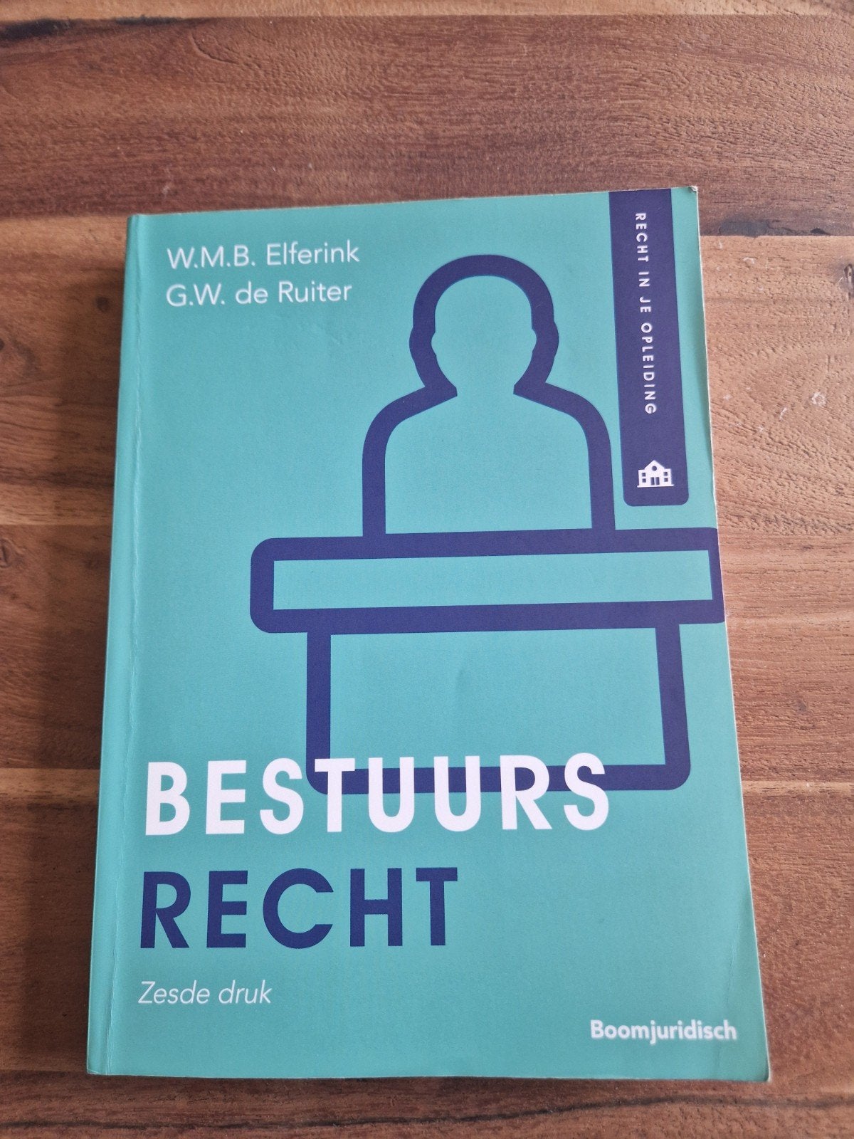W.M.B. Elferink - Bestuursrecht, Boeken, Ophalen, Sociale wetenschap, Zo goed als nieuw, W.M.B. Elferink; G.W. de Ruiter