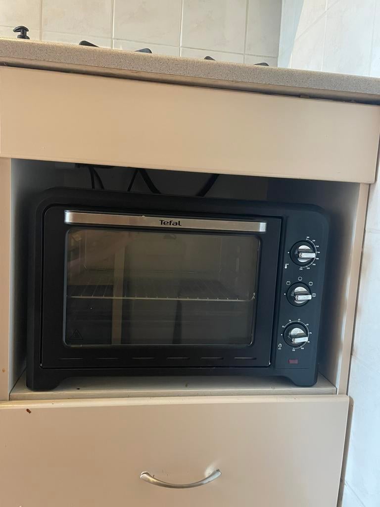 Losstaande Tefal elektrische oven, Ophalen, Minder dan 45 cm, Gebruikt, Minder dan 45 cm